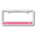 Specialty License Plate Frames (Breast Cancer Awareness)